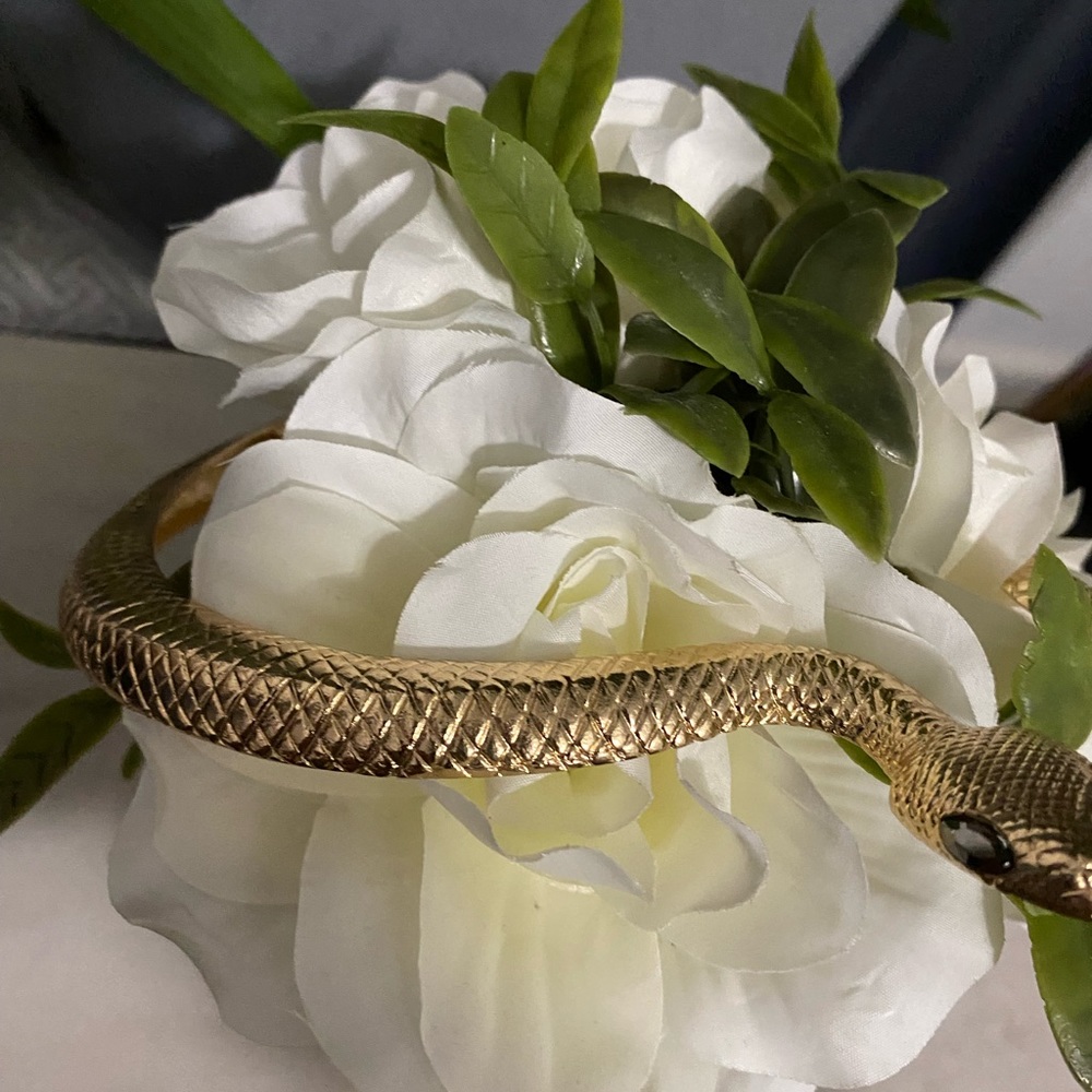 Beautiful snake necklace. Never worn by me. Gorgeous. - Picture 3 of 5
